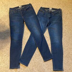 Jcrew- (lot of 2) Women’s 27- Toothpick Skinny Jeans
